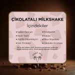 Çikolatalı Milkshake 1000 Gr - Görsel 4